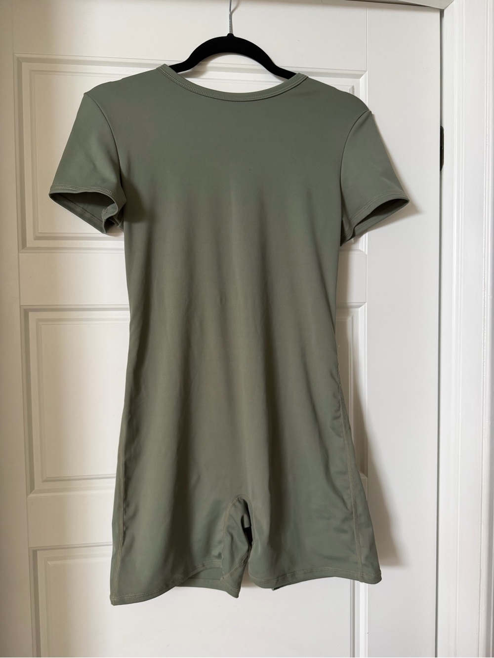 Bluenotes Olive Green Unplug Short Sleeve Romper